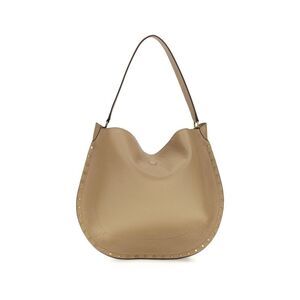 Isabel Marant Beige Calf Leather Bos Taurus Shoulder Women's Bag